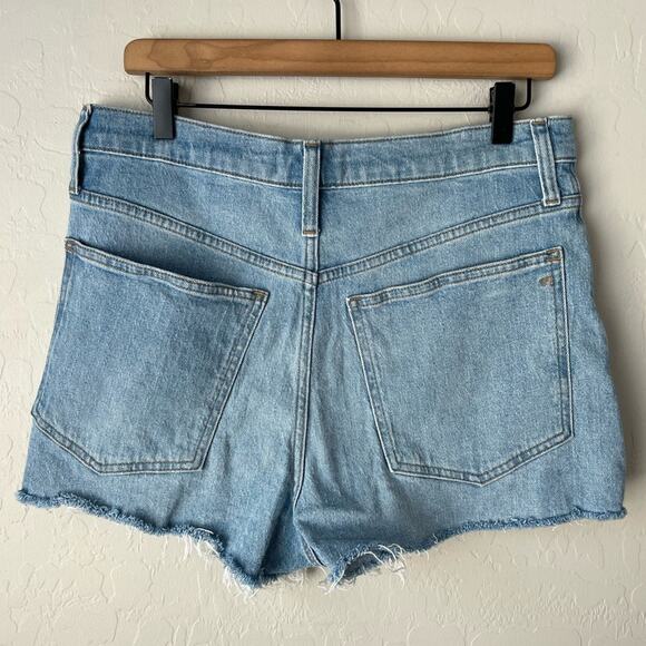 Madewell the perfect Jean shorts light wash 30 - Picture 5 of 10
